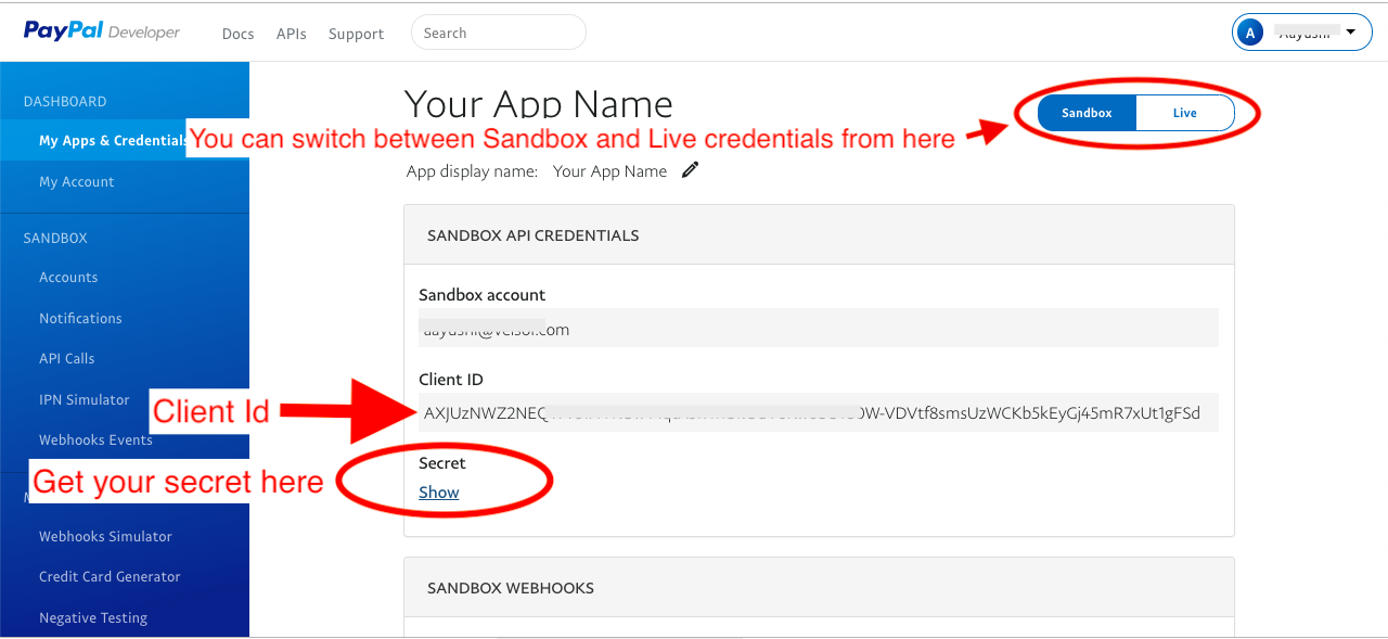 How To Get PayPal Client Id And Secret Knowband Blog