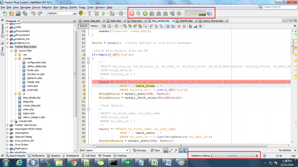 waiting for connection netbeans xdebug windows