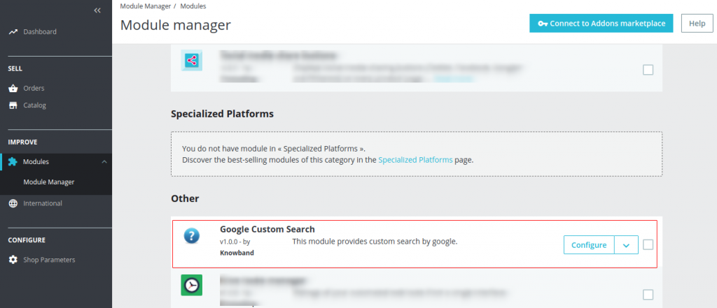 Prestashop Google Custom Search Addon | Knowband