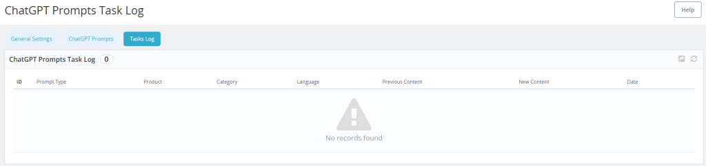 knowband-prestashop-chatgpt-prompt-task-log-tab