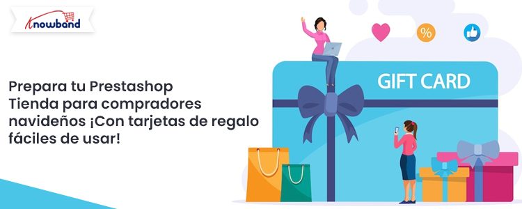 Prepare su tienda Prestashop para los compradores navideños con tarjetas de regalo fáciles de usar